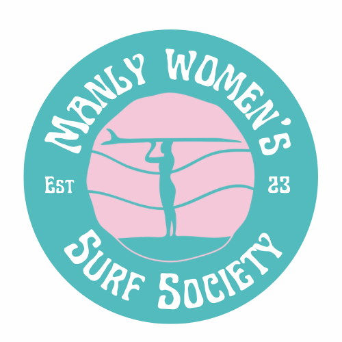 Manly Women Surf Society Logo Sticker
